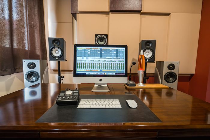 A stúdió keverő helyisége – OS Recording Studio, Siófok